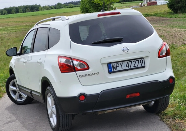 Nissan Qashqai+2 cena 42900 przebieg: 131000, rok produkcji 2013 z Wąbrzeźno małe 781